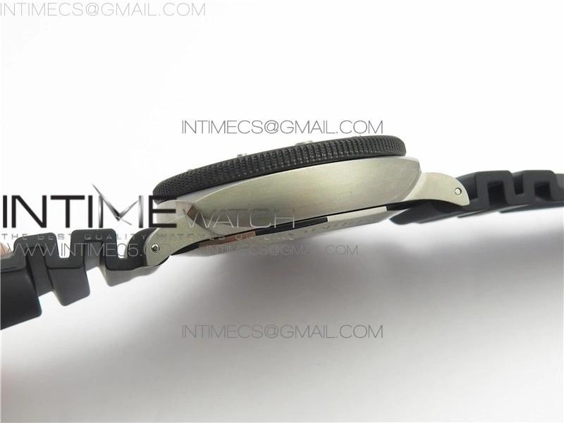 PAM799 Titanium VSF Best Edition Carbotech Bezel Black Dial on Rubber Strap P.9010 Clone